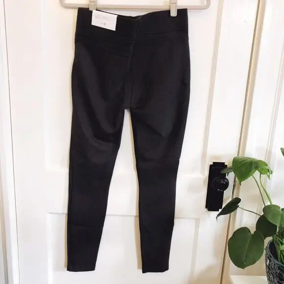 LOFT Charcoal Gray Ponte Leggings - Picture 9 of 14